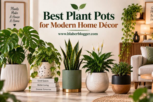 Best Plant Pots for Modern Home Décor
