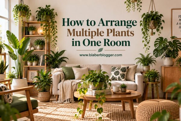 How to Arrange Multiple Plants in One Room